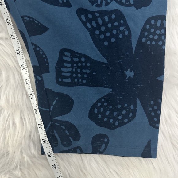 Sonoma Womens Cropped Leggings 3X Floral Oeko-Tex Comfort Stretch - Picture 7 of 12